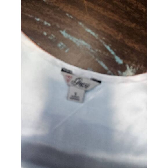 Guess Striped Belted Sleeveles Top Womens size S - Picture 8 of 10